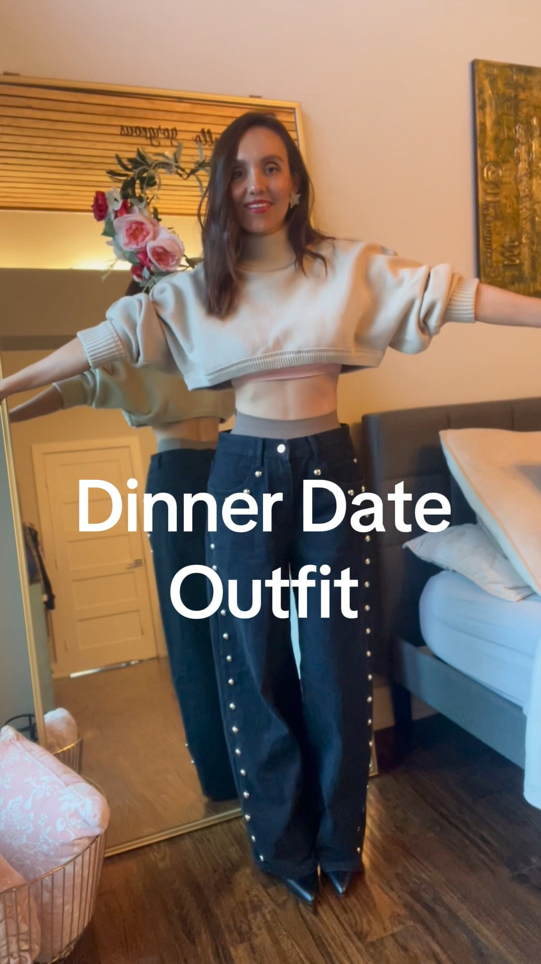 Easy Dinner Date Outfit! #sheinshops #baggypants #styleover40

#LTKFindsUnder100 #LTKOver40