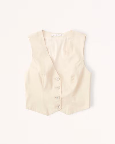 Tailored Vest Set Top | Abercrombie & Fitch (US)