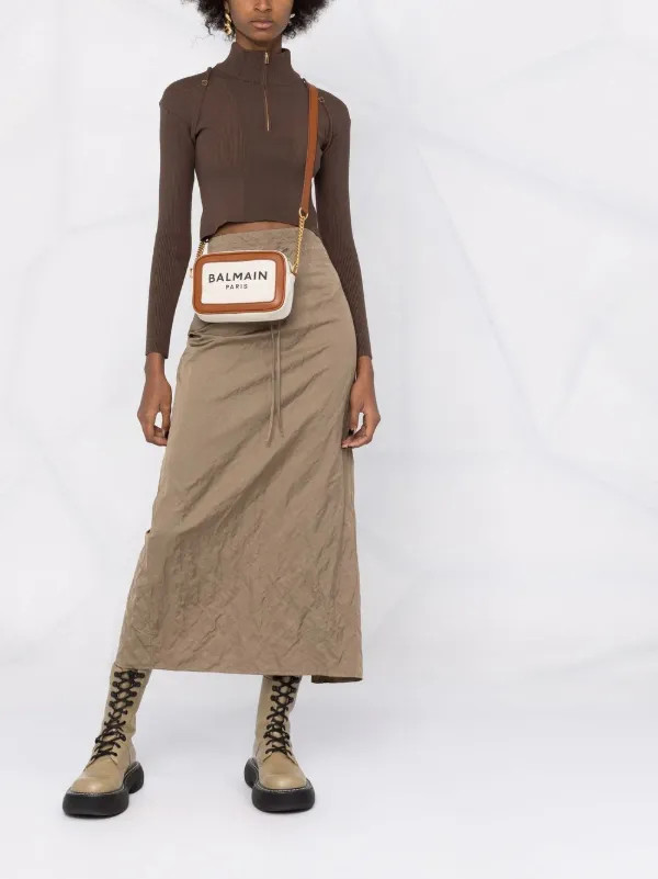 Balmain B-Army 18 Camera Bag | Neutrals | FARFETCH | Farfetch Global