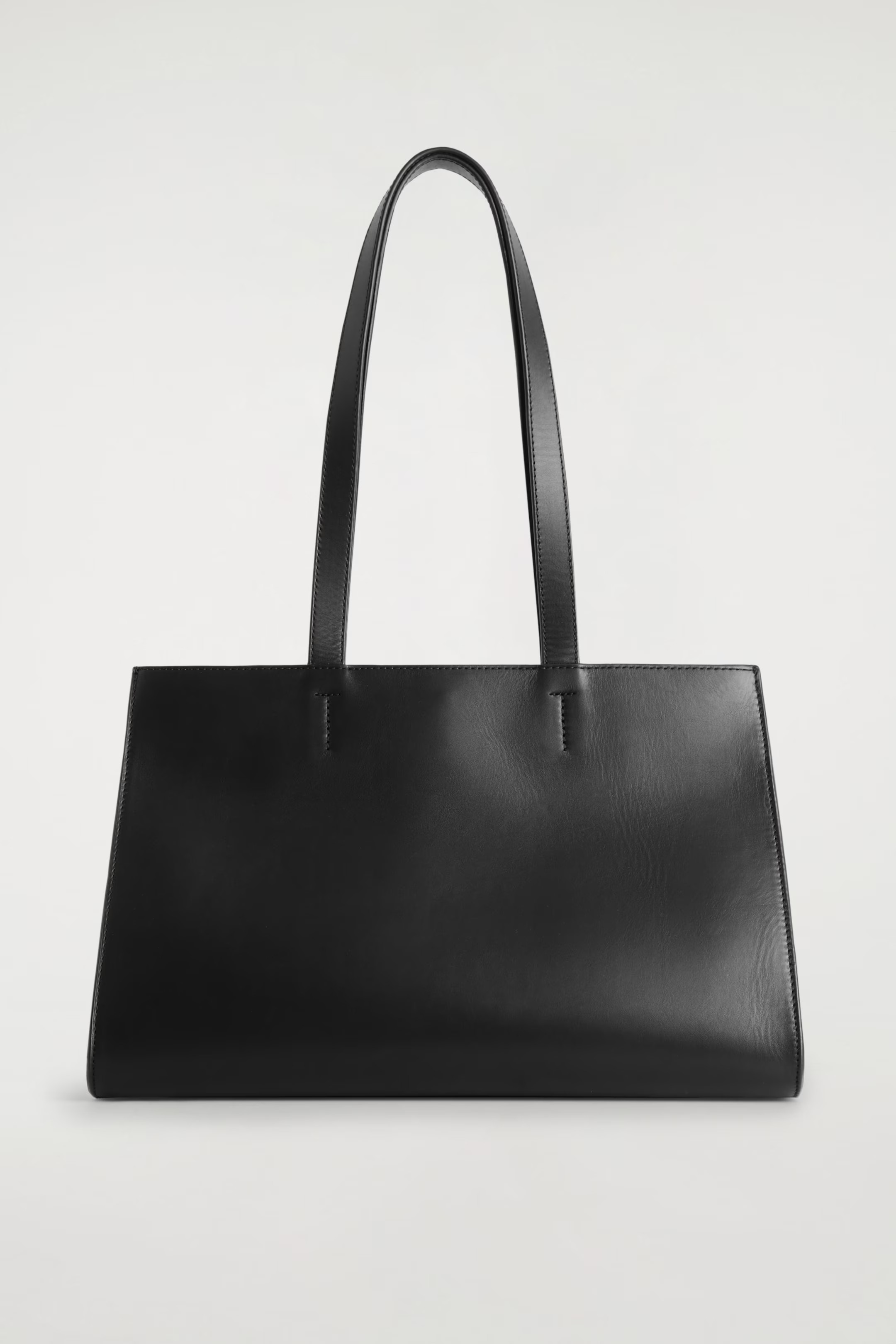 GALLERY TOTE BAG - LEATHER - BLACK | COS GB | COS UK