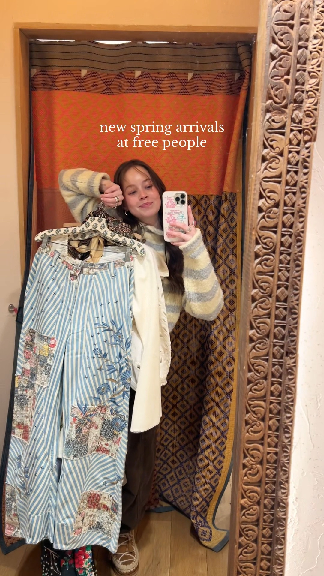 I hardly ever survive a fit sesh without adding a few things to my wishlist!! 🥹✨ #freepeople 

#LTKgrwm #LTKootd #LTKSeasonal