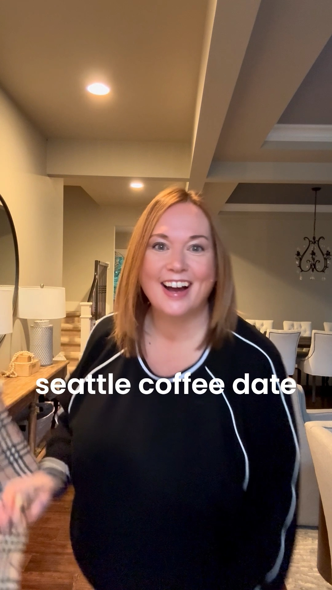 What to wear on a rainy fall coffee date! Add some basics and a cute umbrella to stay warm but elevate your outfit a touch! 

#LTKSeasonal #LTKPlusSize #LTKdayinmylife
