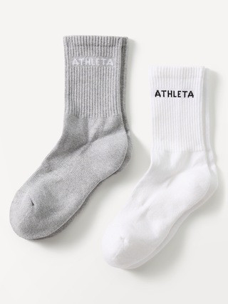 Athleta Everyday Crew Sock 2-Pack | Athleta