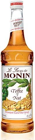 Monin - Toffee Nut Syrup, Bold and Buttery, Great for Coffee and Desserts, Gluten-Free, Non-GMO (... | Amazon (US)