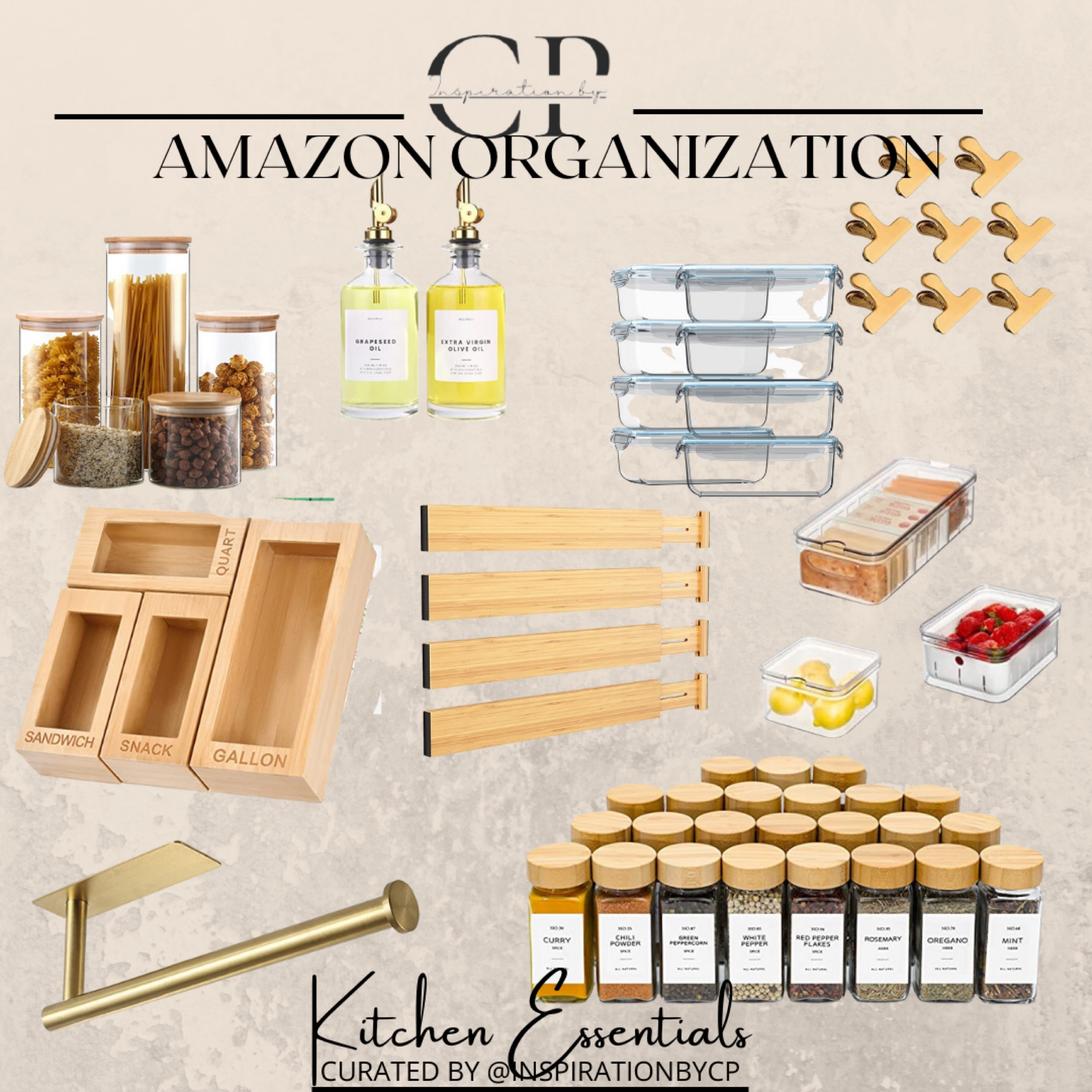 Kitchen Organization must-haves

#homeorganization #kitchenorganizer #pantryjars #spicecontainers #amazonfinds 

#LTKFind #LTKfamily #LTKhome