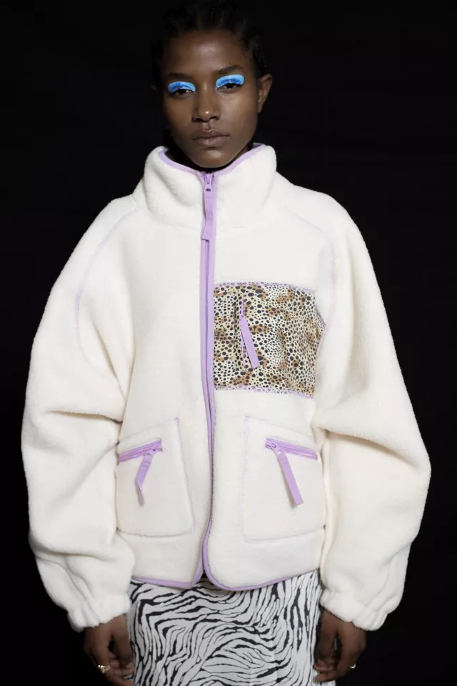 UO Stormi Fleece Jacket | Urban Outfitters (US and RoW)