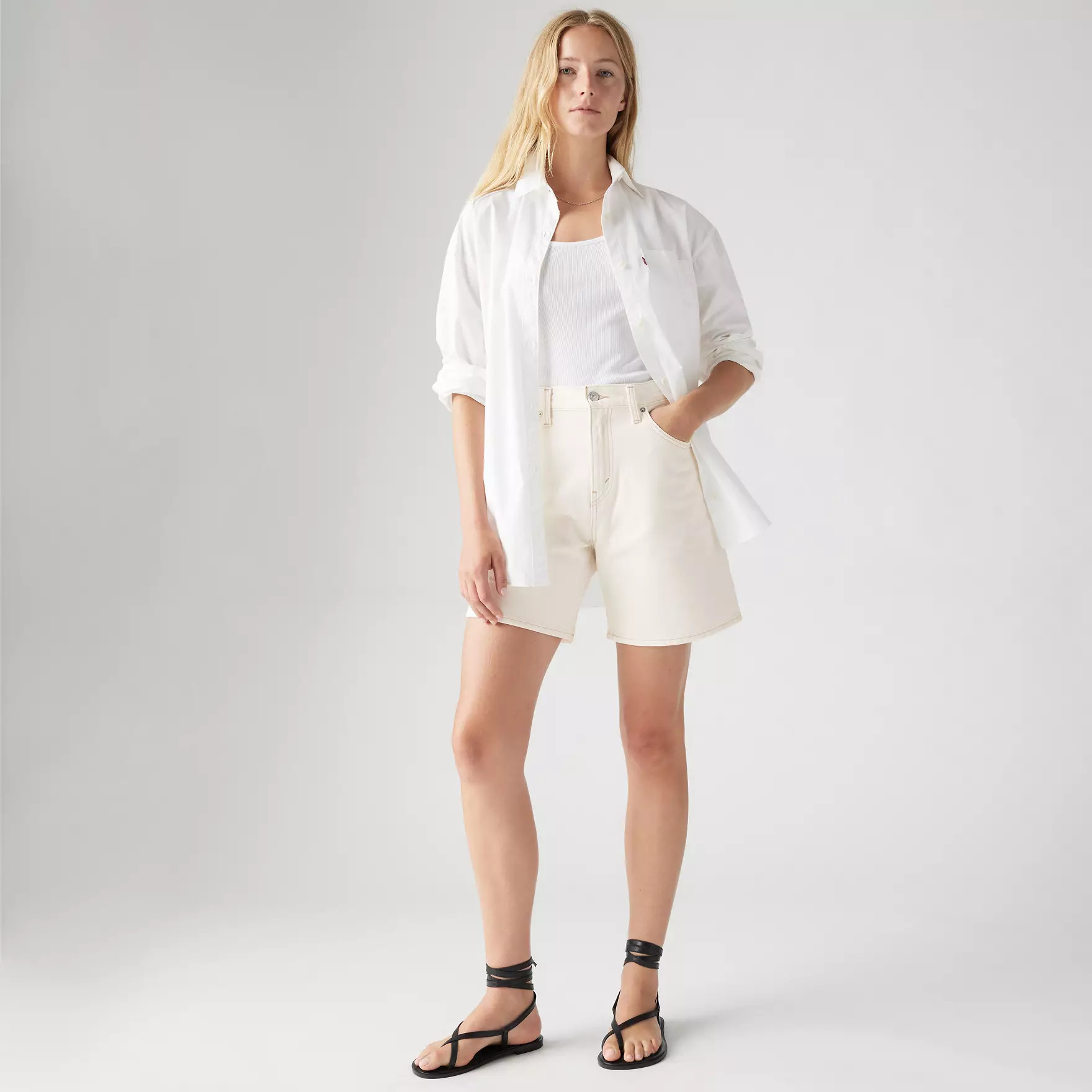 High Rise Baggy Women's Shorts | Levi's US