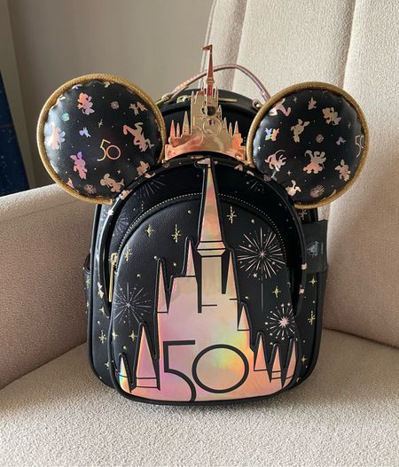 Walt Disney World 50th Anniversary ears and bag  