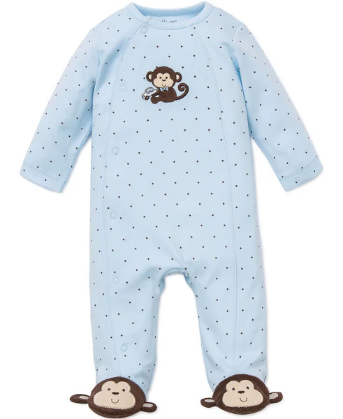 Little Monkey Footed One-Piece | Little Me
