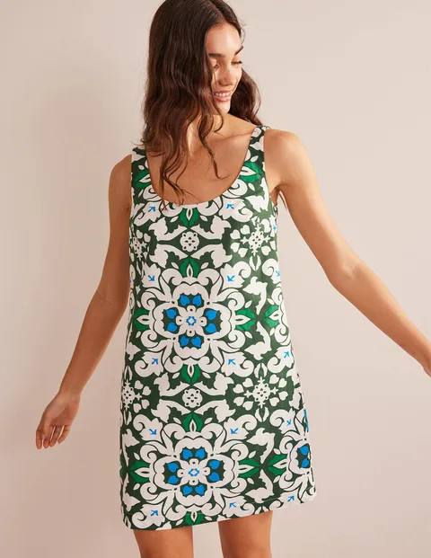 Scoop Printed Shift Dress | Boden (US)