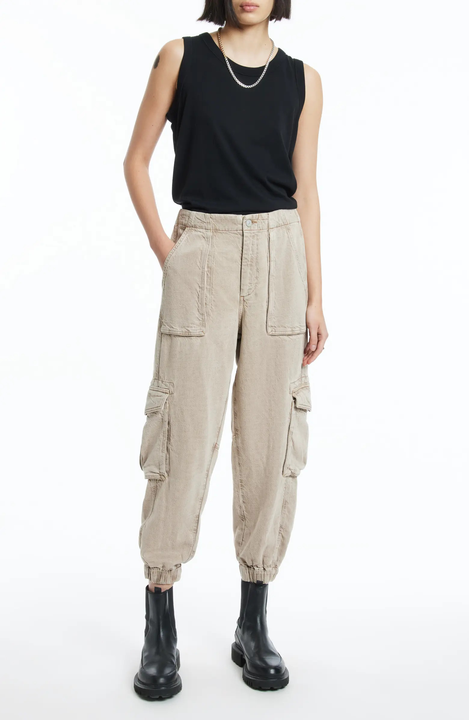 Frieda Denim Cargo Joggers | Nordstrom