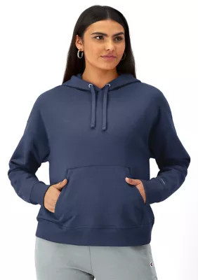 Champion Women's Powerblend Hoodie, Navy Blue, XSmall | Belk