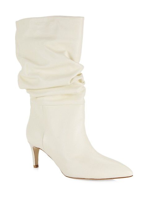 Slouchy Leather Boots | Saks Fifth Avenue