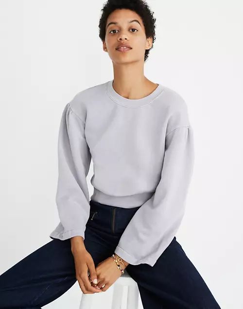 Madewell x Karen Walker® Garment-Dyed Sweatshirt | Madewell