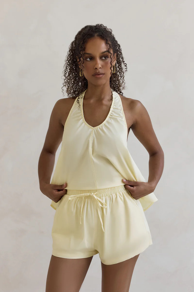 Evelyn Shorts Yellow | Fortunate One