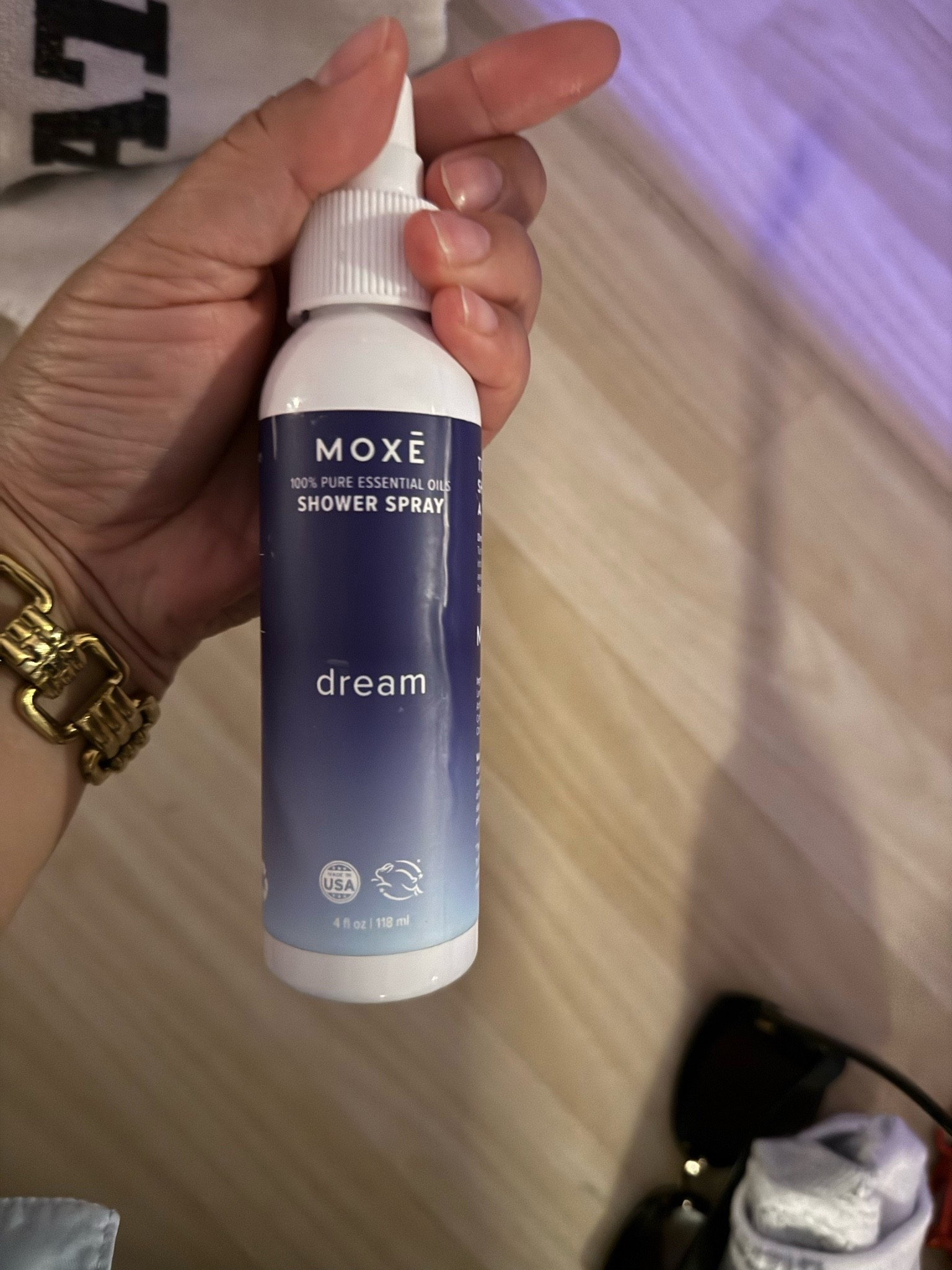 Moxe Dream Shower Spray is one of those scents I didn’t expect to fall in love with

I first experienced it in a Restore class when the teacher sprayed it before we started. The entire room shifted instantly. It felt softer, calmer, and more grounded. After class I had to ask what the scent was because I couldn’t stop thinking about how fresh and dreamy it felt.

It’s light, clean, and calming in the best way. The kind of scent that helps you slow down and fully reset.

I’ve been using it at home now, and I’m planning to bring it into my own yoga and restorative classes too because it creates such a beautiful atmosphere without doing too much.

#moxedream #showerroutine #aromatherapyspray #wellnessroutine #restorativeyoga #yogateacher #selfcareessentials #mindfulmoments #homespavibes #relaxationroutine

moxe dream shower spray | aromatherapy spray | restore yoga class scent | restorative yoga ambience | yoga class essentials | self care shower routine | calming home scent | spa like shower spray | wellness ritual tools | fresh clean fragrance

#LTKActive #LTKgrwm #LTKselfcare