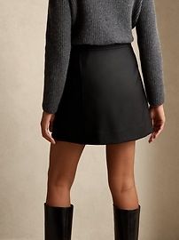 Lido Wool Mini Skirt | Banana Republic (US)