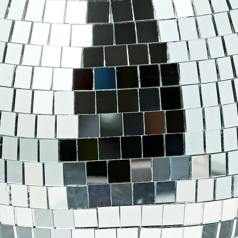 Easter Silver Disco Egg Tabletop Decor, 6 in, by Way To Celebrate | Walmart (US)