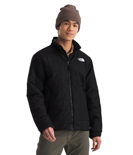 The North Face Men's Junction Insulated Jacket - Water Repellent Winter Coat, Secure Zip Hand Pockets, TNF Black, X-Large | Amazon (US)