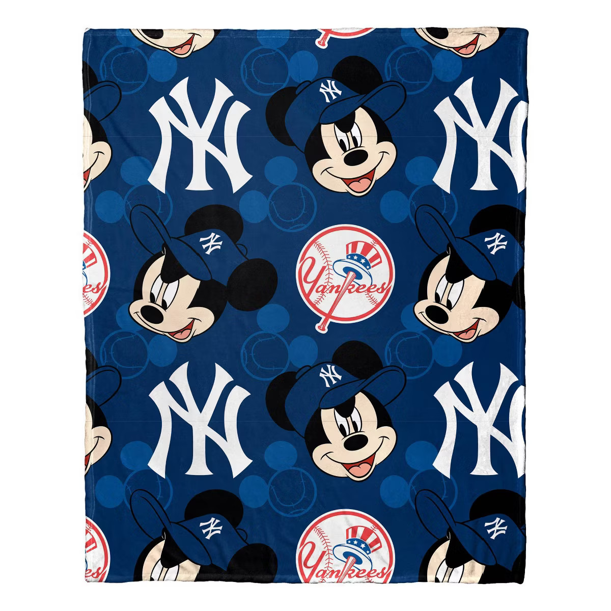 MLB New York Yankees Mickey Silk Touch Throw Blanket and Hugger | Target