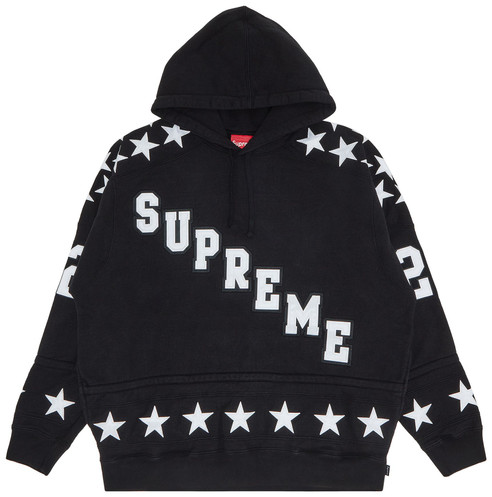 Supreme Hockey Hooded Sweatshirt 'Black'