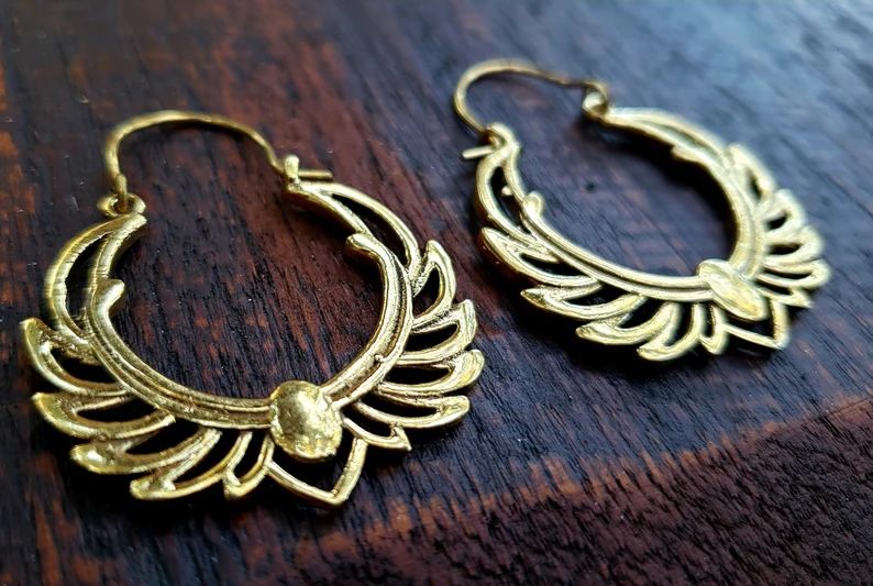 Golden Warrior Wing Earrings - Etsy Canada | Etsy (CAD)