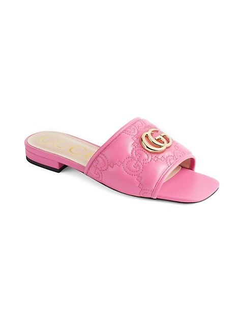 Jolie GG Logo Sandals | Saks Fifth Avenue