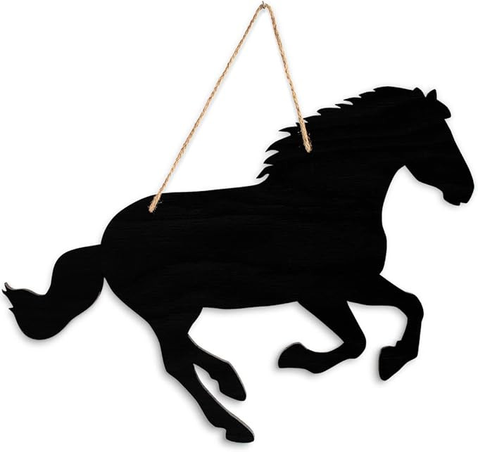 Western Wall Decor Horse Chalkboard - Horse Gifts for Girls Teenager. Hanging Chalkboard Best as ... | Amazon (US)