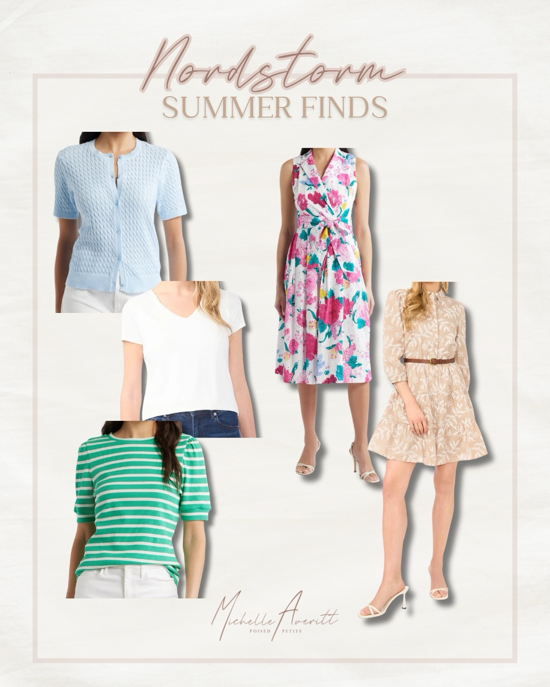 Summer is around the corner and it’s time to switch your wardrobe. I love these colorful finds from Nordstrom for a chic summer outfit!

A lightweight, bright colored tee or sweater is perfect for the summer. A colorful mini or midi dress makes for an elevated look for the upcoming season. 

Summer style, petite fashion, summer outfit ideaas

#LTKSeasonal #LTKOver40 #LTKPetite
