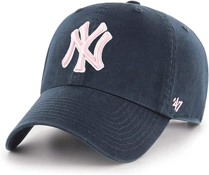 47 MLB Moss Pink Clean Up Adjustable Hat Cap, Adult One Size | Amazon (US)