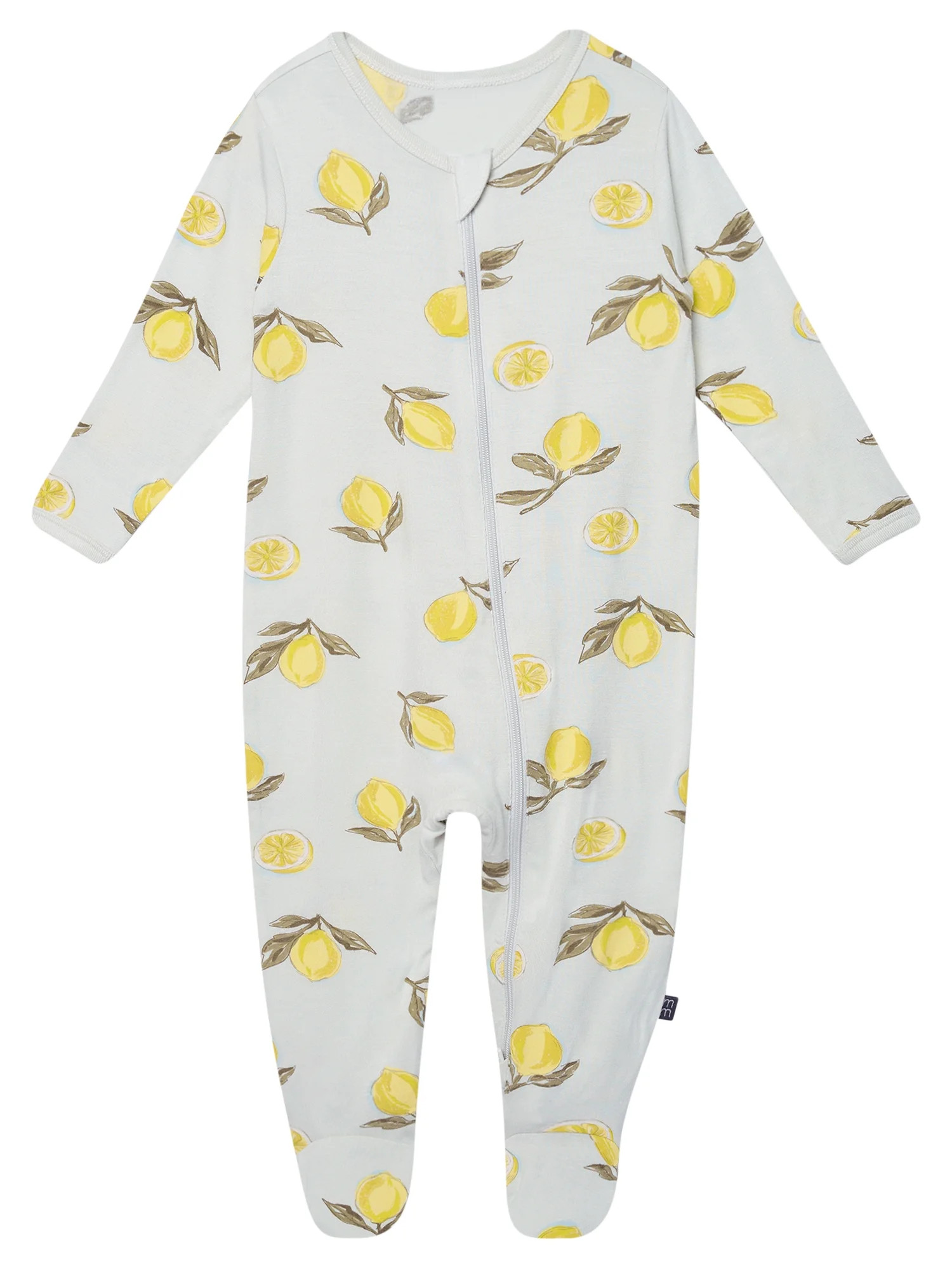 Modern Moments by Gerber Baby Neutral Super Soft Viscose Two-Way Zip Sleep 'N Play Footed Pajamas, Sizes Newborn - 6/9 Months - Walmart.com | Walmart (US)
