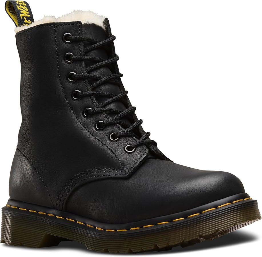 Dr. Martens womens Dr. Martens Serena Burnished Wyoming Leather Fashion Boot | Amazon (CA)