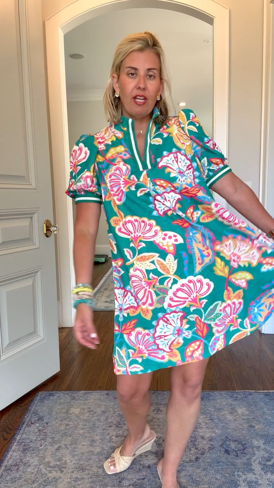 The best throw on & go dress ever!! This one is not going to wrinkle, the print is gorgeous, it’s effortless and comfortable. What more do you need in a dress? I’m in a small dress & jacket and 8 heel tts. 


#LTKdayinmylife #LTKgrwm #LTKOver40