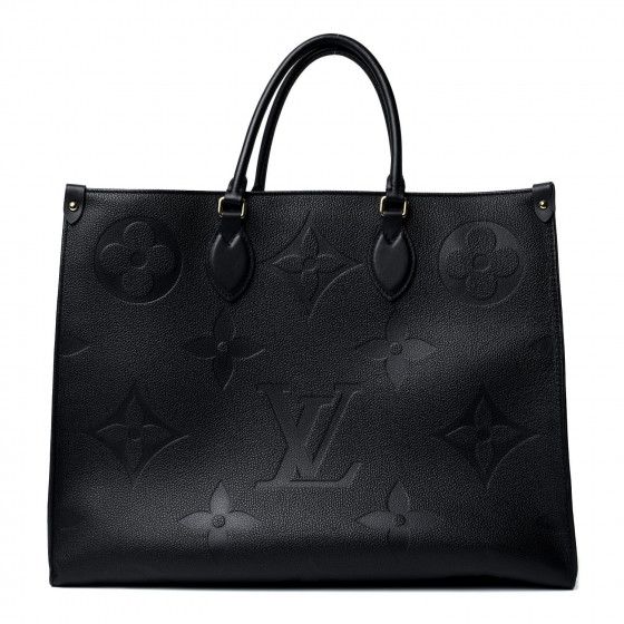 LOUIS VUITTON

Empreinte Monogram Giant Onthego GM Black | Fashionphile