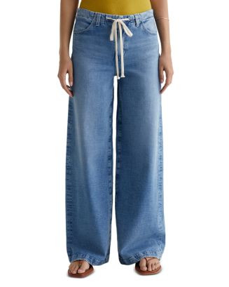 AG Stella High Rise Cinched Palazzo Jeans in Sincerely  | Bloomingdale's Women | Bloomingdale's (US)