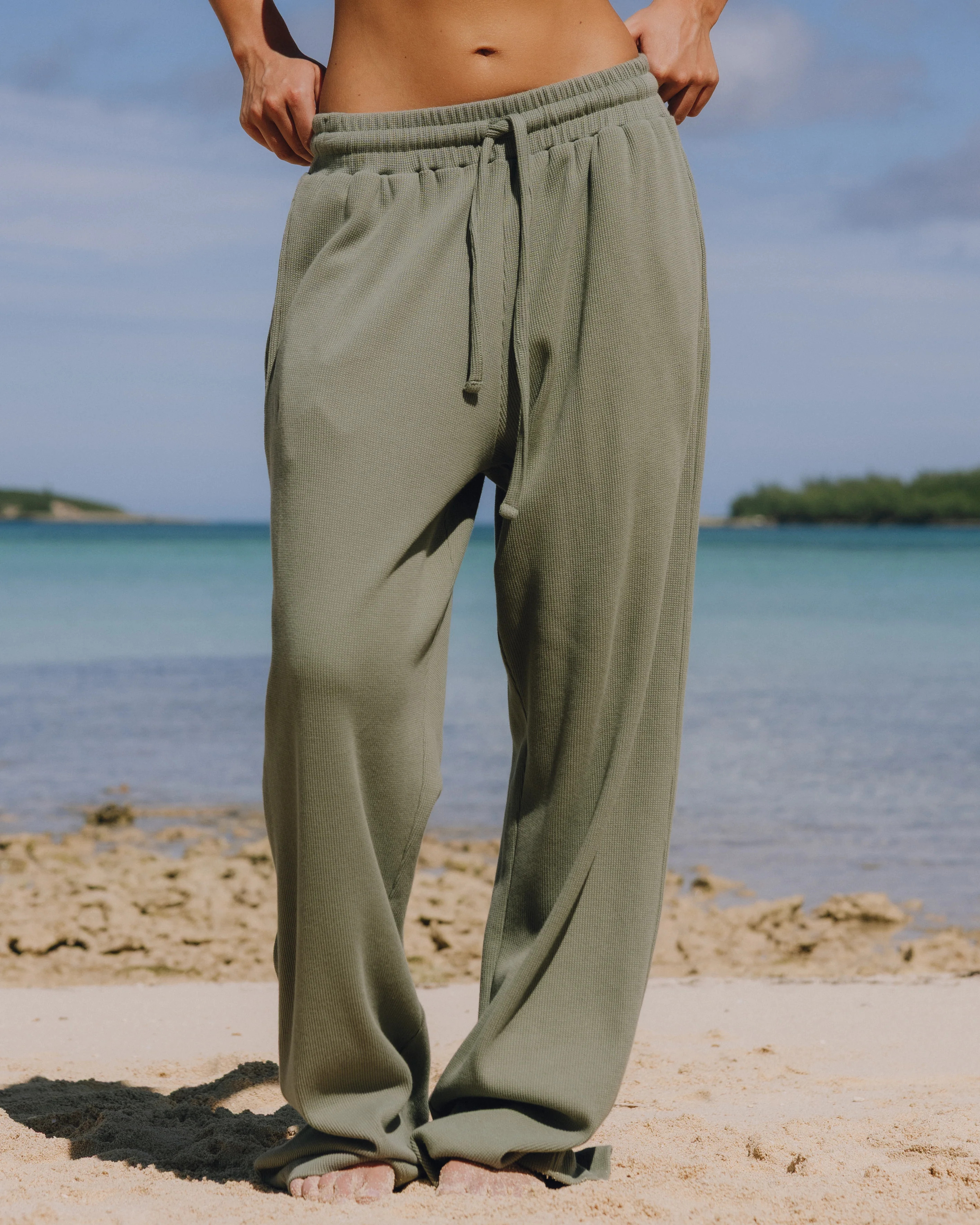 Thermal Resort Pants - DD Green | Daily Drills LLC