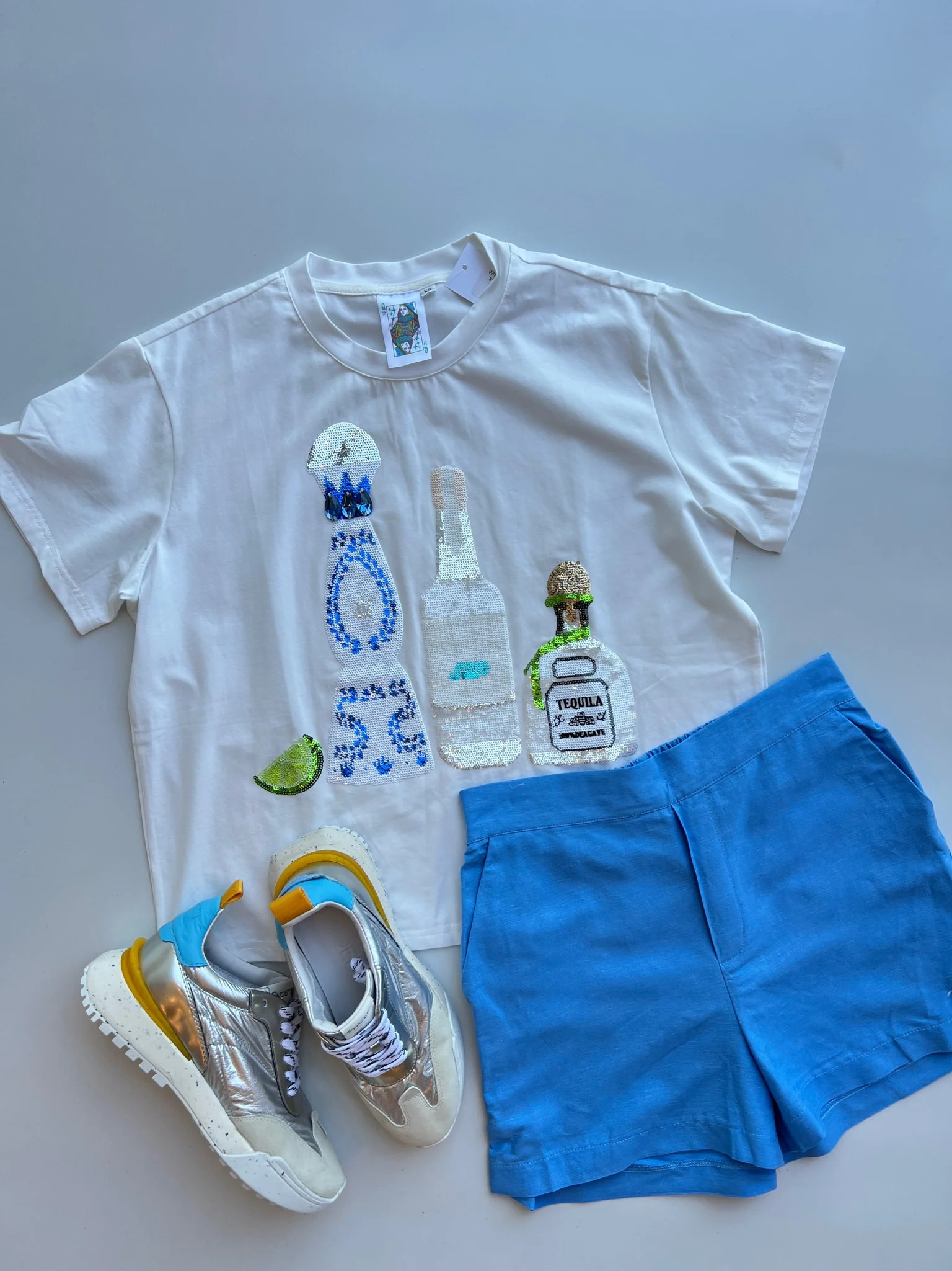 White Tequila Floor Tee | Amor lafayette