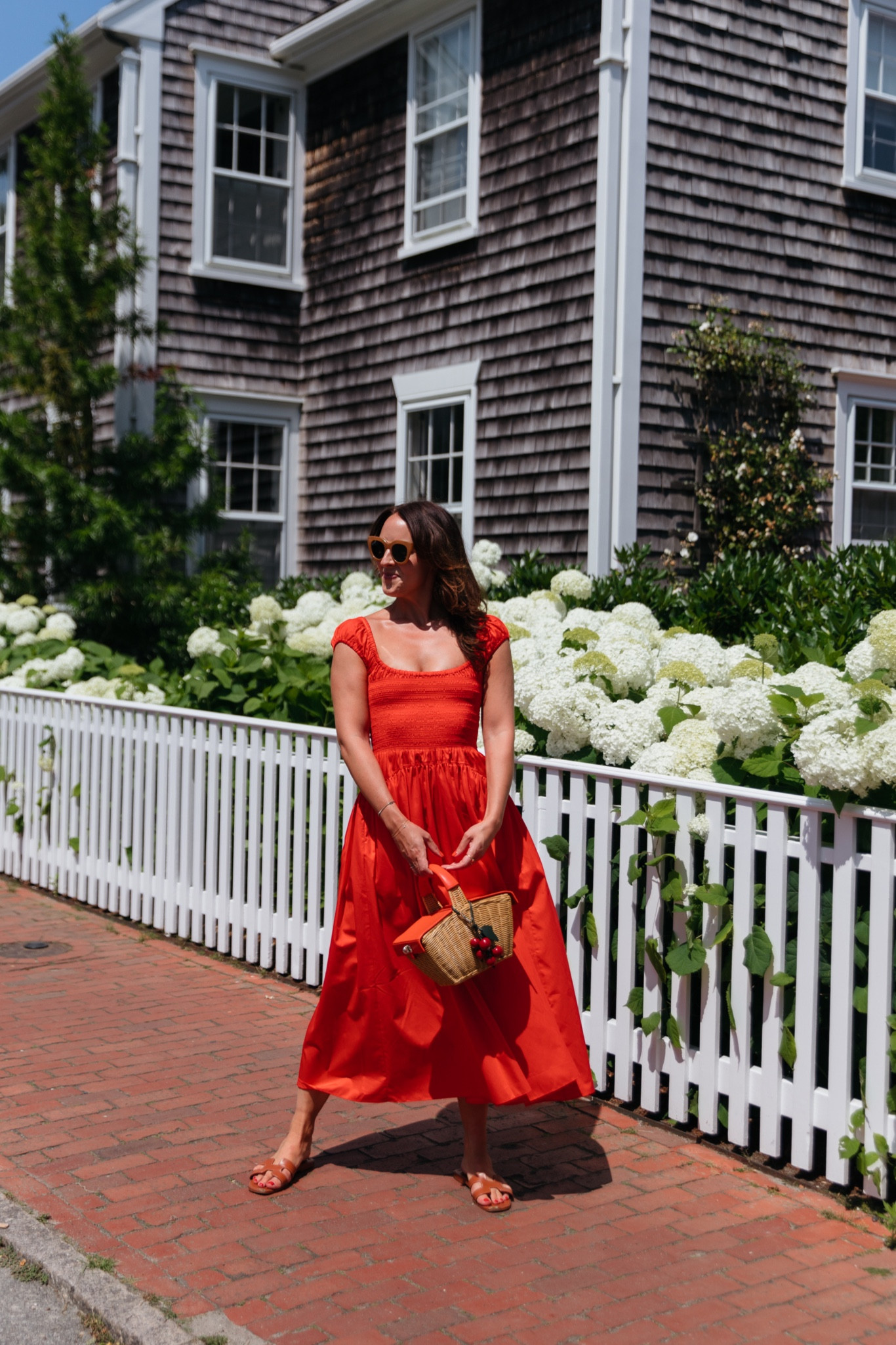 cherry red sundress for Nantucket. 

#LTKtravel #LTKSeasonal #LTKstyletip