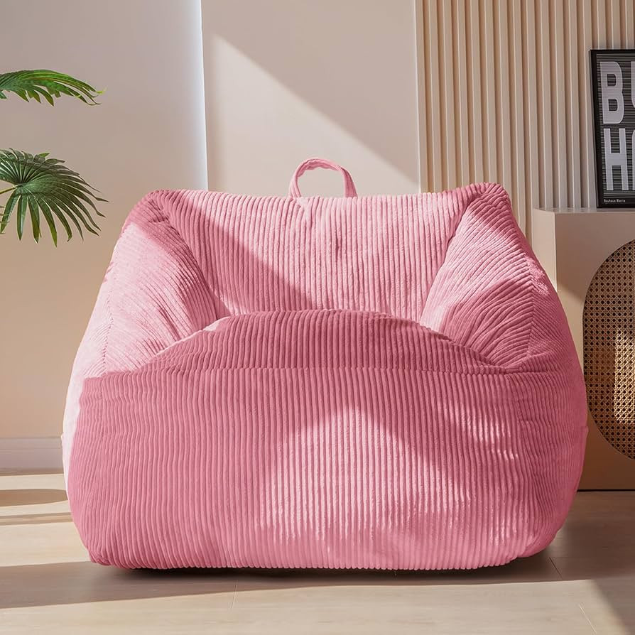 MAXYOYO Bean Bag Chair, Floor Sofa with Handle, Bean Bag Chairs for Adults and Kids, Teens Living... | Amazon (US)