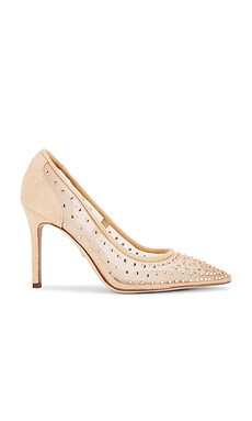 Sam Edelman Hazel Mesh Pump in Vintage Pink & Beechwood from Revolve.com | Revolve Clothing (Global)