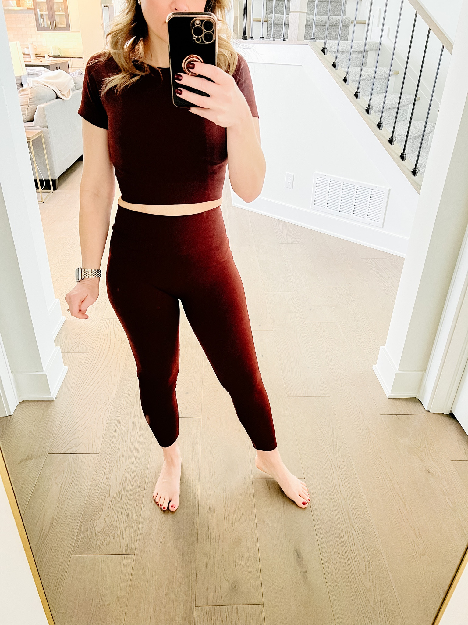 Guess I’m a matching set girlie now! This chocolate brown color is 👌🏼

#LTKunder50