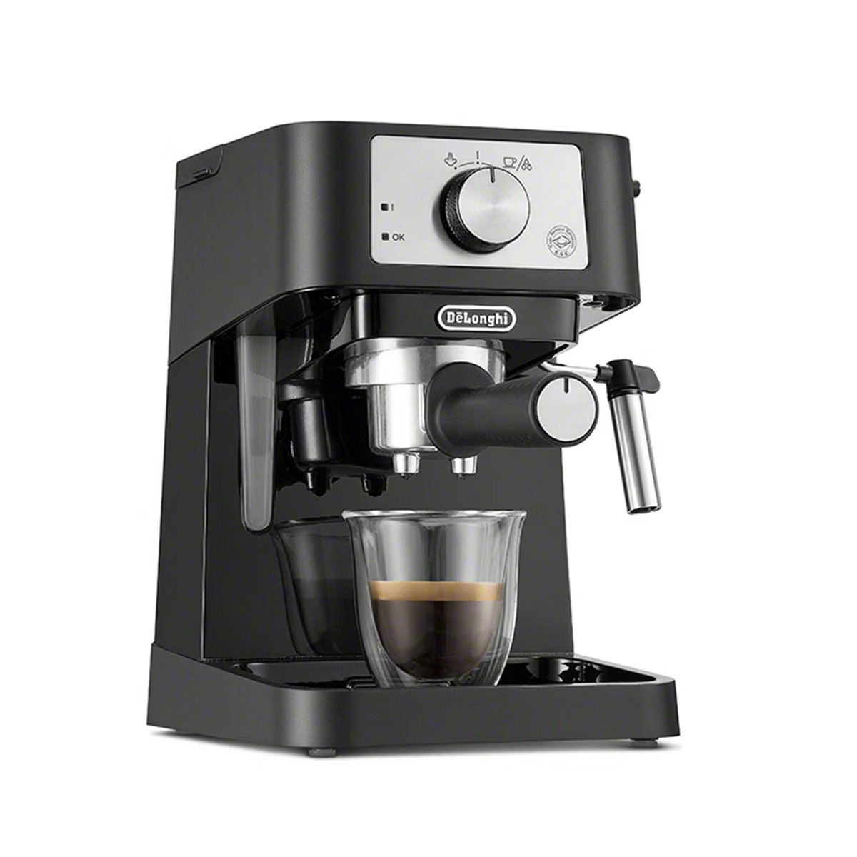 Stilosa Espresso Machine by Delonghi - EC260BK: 15-Bar Pressure, Frothing Wand, Removable Water R... | Target
