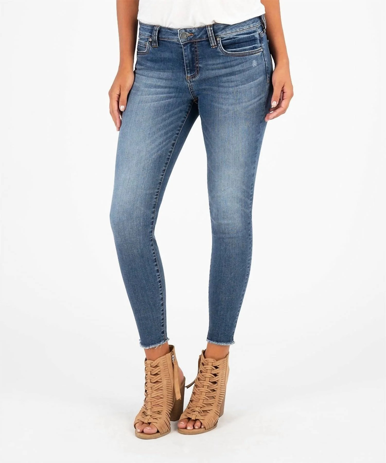 Connie Ankle Skinny Jeans In Guileless | Shop Simon