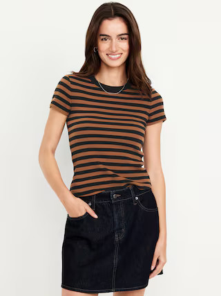 Snug Striped T-Shirt | Old Navy (US)