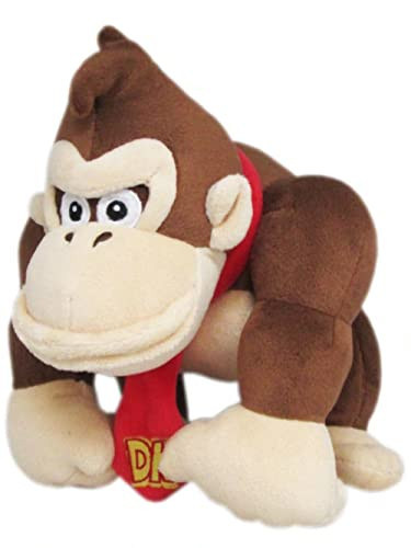 Little Buddy Super Mario All Star Collection 1586 Donkey Kong Stuffed Plush, 8" | Amazon (US)