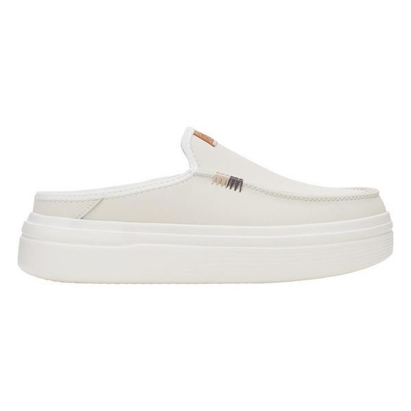 Women's HEYDUDE Austin Lift Classic Loafers Regular 6 White | Scheels Sports