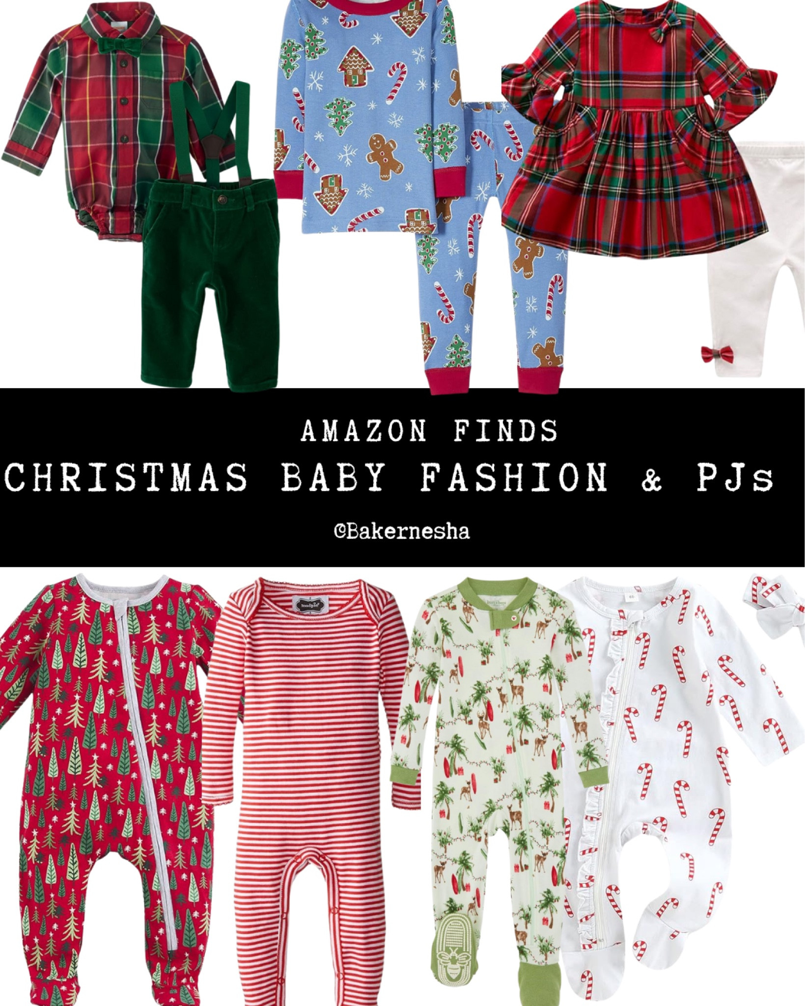 Christmas Baby Fashion and PJs 

#LTKkids #LTKHoliday #LTKGiftGuide