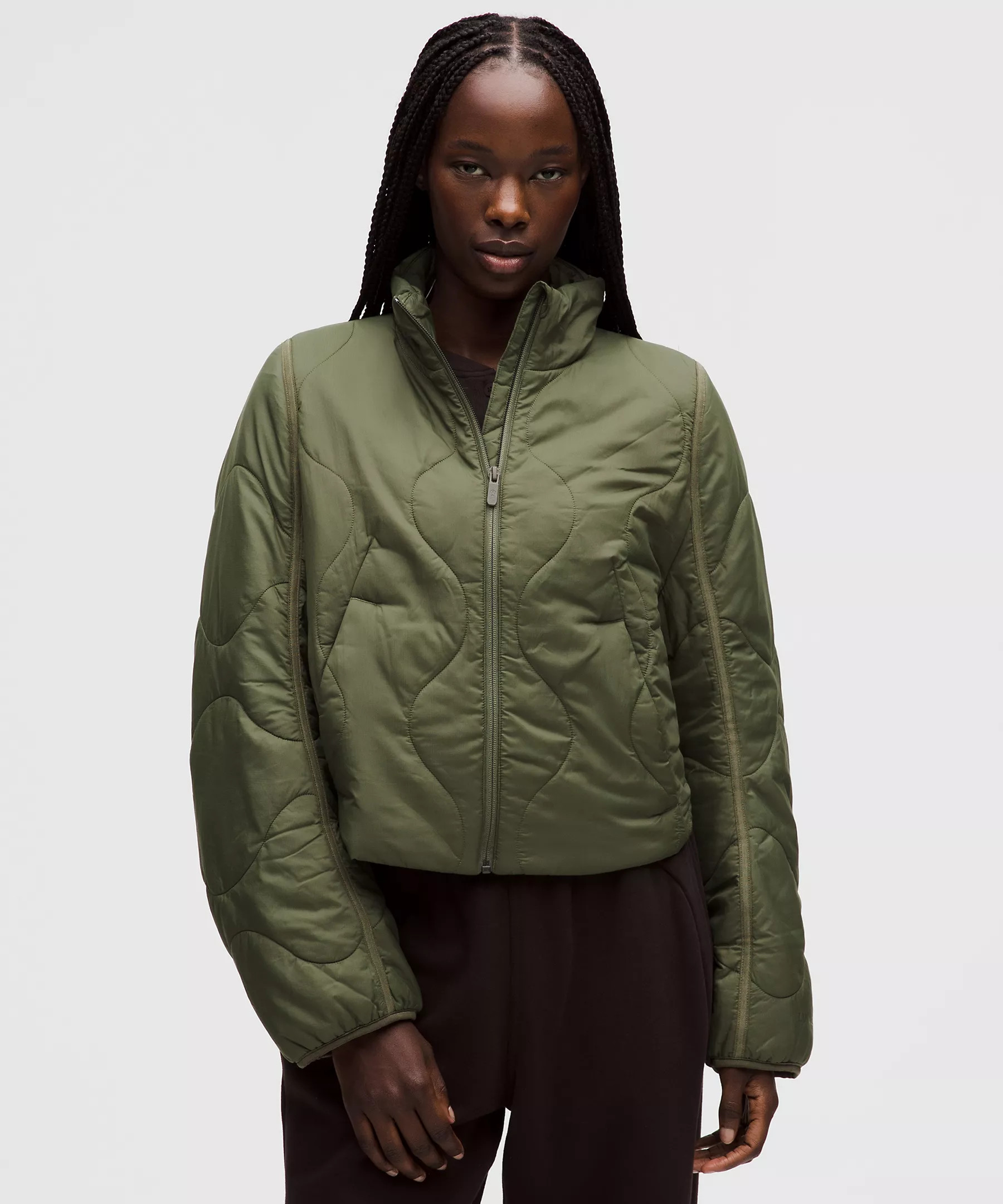 Quilted Light Insulation Cropped Jacket | Women's Coats & Jackets | lululemon | Lululemon (US)