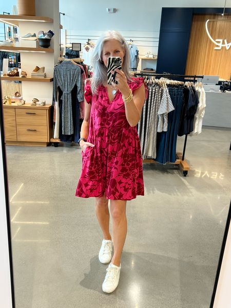 Bright beautiful colors make up this adorable dress that will take you into fall. Wear it with sneakers or sandals. Runs TTS, I’m in a small. 

Evereve, dresses, spring style, summer style, sneakers, sandals


#LTKStyleTip #LTKFindsUnder100 #LTKShoeCrush