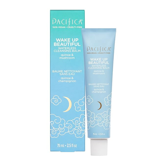 Pacifica Wake Up Beautiful Cleansing Balm & Makeup Remover - 2-in-1 Waterless Face Cleanser for D... | Amazon (US)